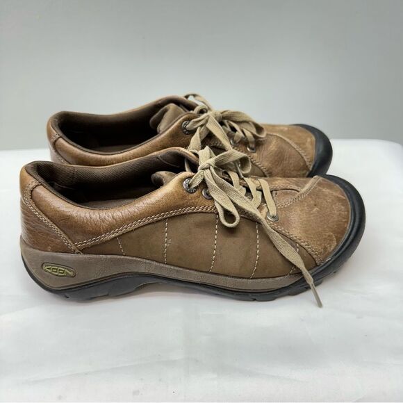 Keen Presidio brown leather shoes women's 9. - Picture 3 of 7